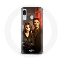Coque pour Samsung Galaxy A20e Chloe Decker et Lucifer Morningstar