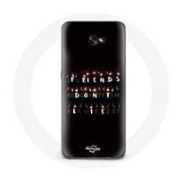Coque pour Samsung Galaxy A5 2016 Stranger Things Affiche Friends Don't Lie Joyeux noël