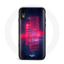 Coque pour Iphone XS Max Stranger Things Logo Transparent Saison 4 Bande annonce 2022