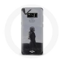 Coque pour Samsung Galaxy S8 Game of Thrones Saison 8 Daenerys Targaryen feu et sang Le Trône de Fer