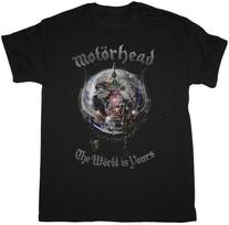 Motorhead The World Is Yours Black Unisex T-Shirt S