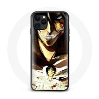 Case - Maniacase - Iphone 11 - Eren Yeager - Silicone - Soft juoda