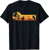 Retro Vintage Frisbee Golf Player Design Disc Golf Unisex T-Shirt S