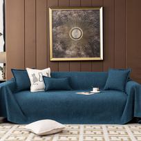 Modern Simple Lazy Sofa Towel Integrated Sofa Cover Cloth Winter Plush High Sense Sofa Cover Universal Full Covered 180*130