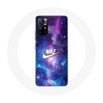 Case - Nike - Redmi Note 11s 5G - White Logo - Colorful Space - Soft balta