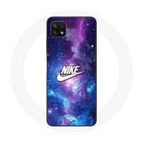 Case - Nike - Samsung Galaxy A22 5G - Flexible - Sporty - Colorful White balta