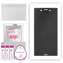 apgo Hydrogel Privacy Matte Screen Protector for Sony Xperia XZ, Anti Spy, Hydrogel Film, Flexible, Soft TPU with positioning layer easy installation
