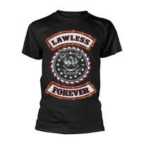 Wasp 'Lawless Forever' W A P Unisex T-Shirt S