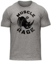 Muscle Rage Rhino Bodybuilding Powerlifting Unisex T-Shirt S