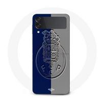 Case - MANIACASE - Samsung Galaxy Z Flip4 - Flexible - Blue and grey - Daily protection pilka