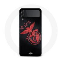 Coque Samsung Galaxy Z Flip4 slb benfica fond noir juoda