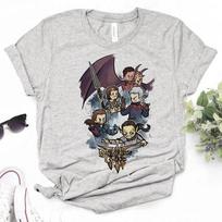 Baldurs Gate 3 marškinėliai moteriški Y2K Tee moteriški grafiniai drabužiai Unisex L