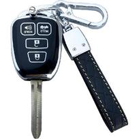 Raktų pakabuko dėklas, suderinamas su Toyota Highlander Camry RAV4 Corolla Tacoma Avalon Venza Yaris Accessories Shell juoda