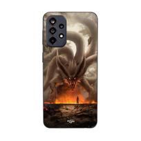Phone Case - MANIACASE - Samsung Galaxy A52 5g - Naruto Kurama - Silicone - Soft juoda