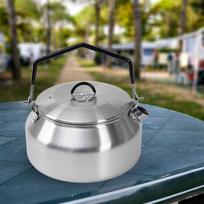 Camping Kettle Tea Outdoor Pot for Backpacking sidabras
