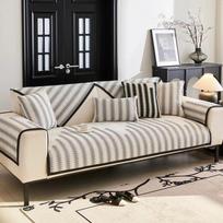 1PC Chenille Sofa Cover Towel Universal Wheat Style Living Room Sofa Cushion Mat Non-Slip Couch Cushion Armrest Backrest Cover A 70x70cm 1pc gray