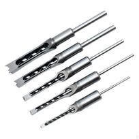 Durable HSS Square Hole Wood Drill Bit Chisel Set for 5Pcs