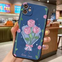 Pattern Case For Samsung Galaxy A50 A51 A30S A70 A71 A01 A11 A21S A31 A10 A20 A30 A50S Flower Silicone Shockproof Cover Cases For Samsung A30S