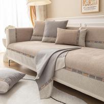 Prabangūs ananasų grūdelių sofos užvalkalai neslystantys L formos universalūs sofos rankšluosčio užvalkalai poilsio sofos užvalkalai Namų dekoras 70x70cm 1pcs gray
