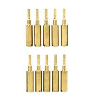 10 vnt. Motociklo karbiuratoriaus pilotinis lėtasis žikleris #30 32 35 38 40 42 45 48 50 55 N424-22 motociklo karbiuratoriaus pilotinis žikleris beige