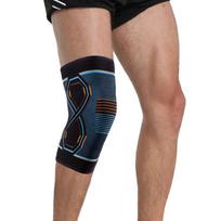 Adult Compression Knee Brace Workout Knee Support for Joint Pain Relief Running Biking Basketball Knitted Knee Sleeve S black