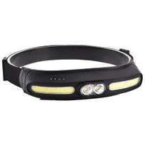 800MAH COB LED priekinis žibintas lauko jutiklis priekinis žibintas, įmontuotas C tipo akumuliatorius, įkraunamas galvos žibintuvėlis medžioklės darbo žibintas 1PCS-800MAH