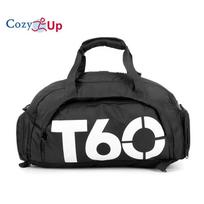 Cozy Up Luggage Bag, Dry and Wet Separation, Men's and Women's Travel Bag 45cm * 25cm * 3cm geltona