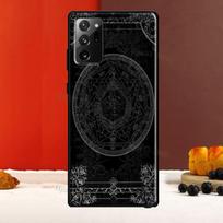 Mergaitiško pastelinio stiliaus raganų gotikos Ouija dėklas Samsung Galaxy S20 FE S22 S21 Ultra Note 20 Note 10 S8 S9 S10 Plus telefonui Note 20 Ultra black
