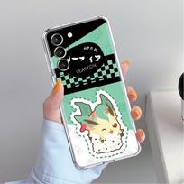 Clear Case For Samsung Galaxy S22 S20 FE S21 S10 S9 Plus Note 20 Ultra 10 Lite Transparent Phone Shell Cartoon Pokemon Sushi Samsung S22 5G black