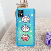 Soft Case For Samsung Galaxy A52 A12 A51 A32 A21s A22 A71 A31 A41 A53 A13 A02s A11 A72 A33 Clear Phone Cover Anime Doraemon Capa Samsung A73 5G