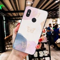 Butterfly Phone Case For Xiaomi Mi 11 10 A2 A2lite A1 9 9SE 8Lite 8explorer F1 Poco M3 X3 Pro Fundas Cove xiaomi11xpro white