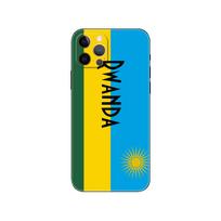 Rwanda Flag phone case for iphone 5 5s 2020se 6 6s 7 8 plus x 10 XR XS 11 12 13 mini pro MAX black tpu back cover iphone 5 5S SE 2016