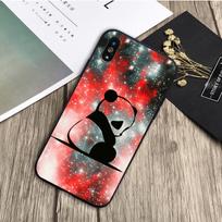 Cute panda black Silicone Phone Case For iPhone 12 XR XS Max 5 5S SE 2020 6 6S 7 8 PLUS X 11Pro Max11 Cover Shell iPhone 5 5S SE white