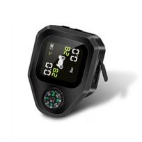 TPMS Compass didelio tikslumo temperatūros monitorius didelio ekrano motociklo padangų slėgio stebėjimo sistema