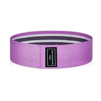 Fitness Resistance Band Elastic Bands for Fitness Hip Expansion Belt Home Sports Equipment Portable Body Building Entertainment  1pcs 76cmx8cm violetinė