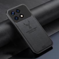 Skirtas „Xiaomi Poco F6 Pro 5G Case“ klasikiniam elnio rašto audinio audinio galinis dangtelis „F 6 F6Pro TPU“ minkštas rėmelis, apsaugantis Fundas Pocof6 Pocof6pro For Poco F6 Pro 5G juoda