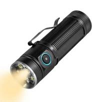 Lauko nešiojamasis prožektorius 1600LM lauko prožektorius C tipo įkraunamas, atsparus vandeniui, skirtas stovyklavimui namuose one-handed flashlight