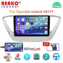Belaidis CarPlay Android Auto radijas, skirtas Hyundai Solaris 2 Verna 2017-2020 WIFI GPS Automobilinis Multimedija GPS 2din 4-core 2+64