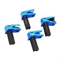4 vnt. Automobilinių vamzdelių spaustuvai 3/8” 5/16” 1/2” Automobilio stabdžių purkštukų spaustukai Stoperis skirtas blue