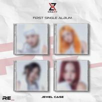 CRAXY - 1st Single Album RE_ [Jewel case ver.] Random ver. gray