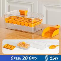 Pressing Ice Cube Molds Ice Cream Molds Home Ice Box Model Easy To Take Off The Mold Freezing Whiskey Cocktail Tools beige