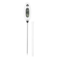 GM1311 Food Thermometer Instant Read Digital Meat LCD Food Thermometer With Temperature Lock, balta