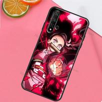 Demon Slayer Kamado Nezuko Case For Huawei Nova 5T P Smart 2019 2021 Mate 20 P40 Lite P30 P20 Pro Honor 10i 8X 9X 8A Huawei P20 black