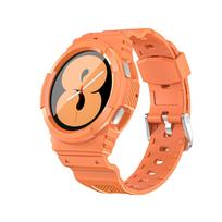 Laikrodžio apyrankė 20 mm sportinio laikrodžio apyrankė skirta Samsung Galaxy Watch 4 klasikinis dirželis 46 mm 42 mm minkštas TPU apyrankės korpusas, skirtas Galaxy Watch 5 4 44 mm 40 mm Galaxy Watch 4 5 40 gray