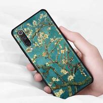 Cat Van Gogh Starry Night Oil Painting  Soft Case For Xiaomi Mi 9 9se 8 10 10T A2 Lite 10S 9T CC9 Note 10 Pro 9Lite Cover Fundas Mi A2 Lite blue