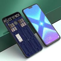 Tardis Box Doctor Who Van Gogh Case For Huawei Honor 10X Lite 7A 7S 8A 8S 8C 8X 9A 9C 10i 20i 30i 20S 20E 9X Pro 10 8 Lite Cover Honor 7A (5.45 inch)