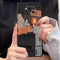 Great Art Aesthetic Mona Lisa Cases for Xiaomi Poco M4 5G F4 F3 GT X3 NFC X3 Pro X4 F1 M3 C40 Bumper Silicone Phone Case Coque Pocophone F1 brown