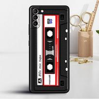 Dėklas, skirtas Samsung Galaxy S20 S22 Ultra S21 FE S10 S9 Plus Note 20 10 Lite 9 Soft Phone Shell Vintage Cassette Tape Retro Style Samsung S22 5G