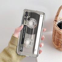 Senovinis fotoaparato kasetinis skaidrus dėklas, skirtas Samsung Galaxy A52 A12 A51 A32 A21s A71 A32 A22 50 A70 A31 A72 5G telefono dangtelis Samsung A72 4G(5G)