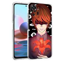 Clear Case For Xiaomi Redmi Note 10 9 8 Pro 9S 10S 7 K40 9A 8T 9C 9T 8A Silicone Phone Cover Soft Shell Death Note Anime Fundas Redmi Note10 4G